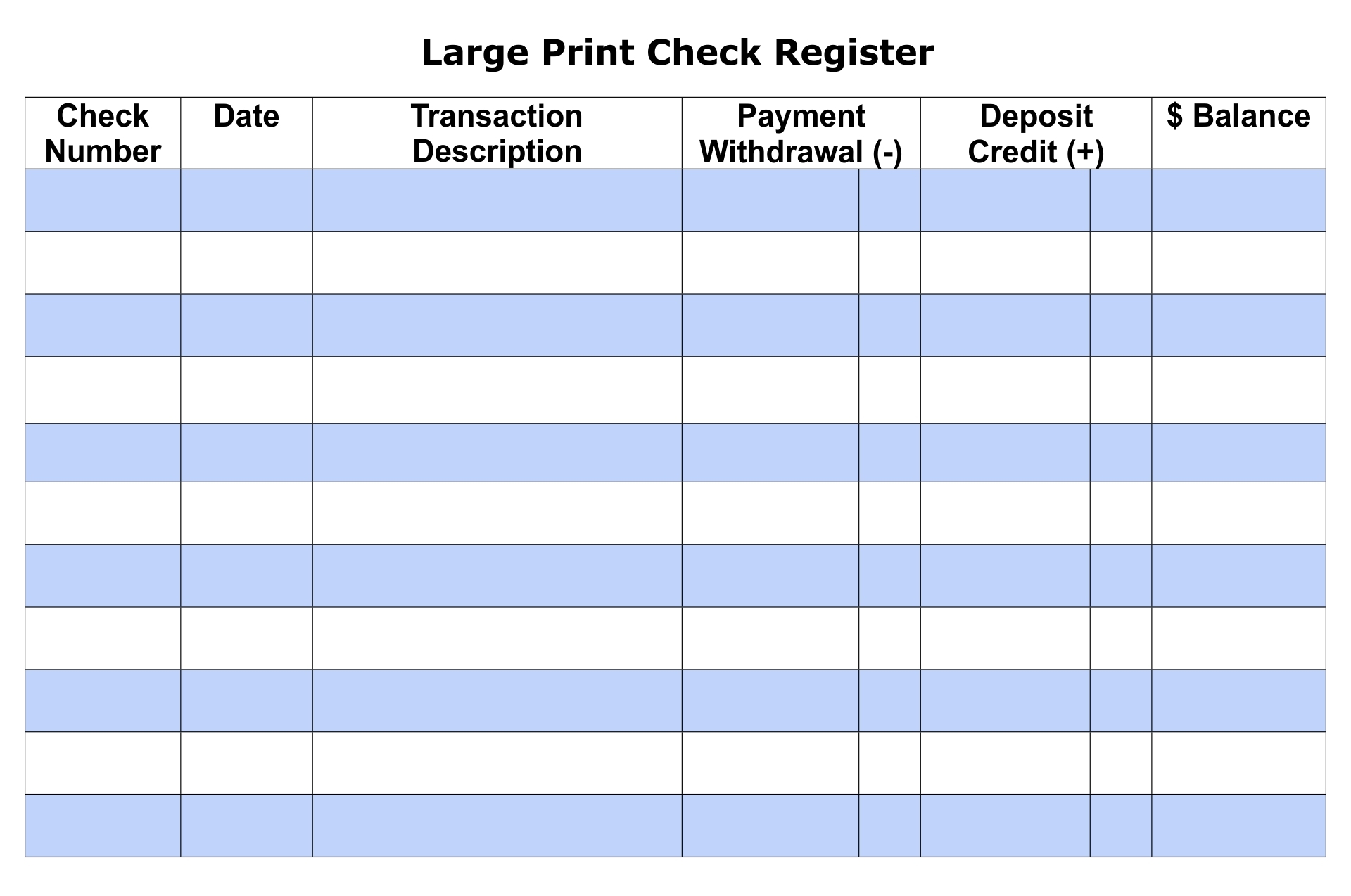 free checkbook register printable free checkbook register printable
