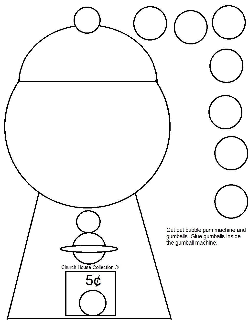 Church House Collection Blog Gumball Machine Cut Out Craft For Psalms 119 103 Bubblegum Machine Crafts For Kids Church House Collection Blog Gumball Machine Cut Out Craft For Psalms 119 103 Bubblegum Machine Crafts For Kids