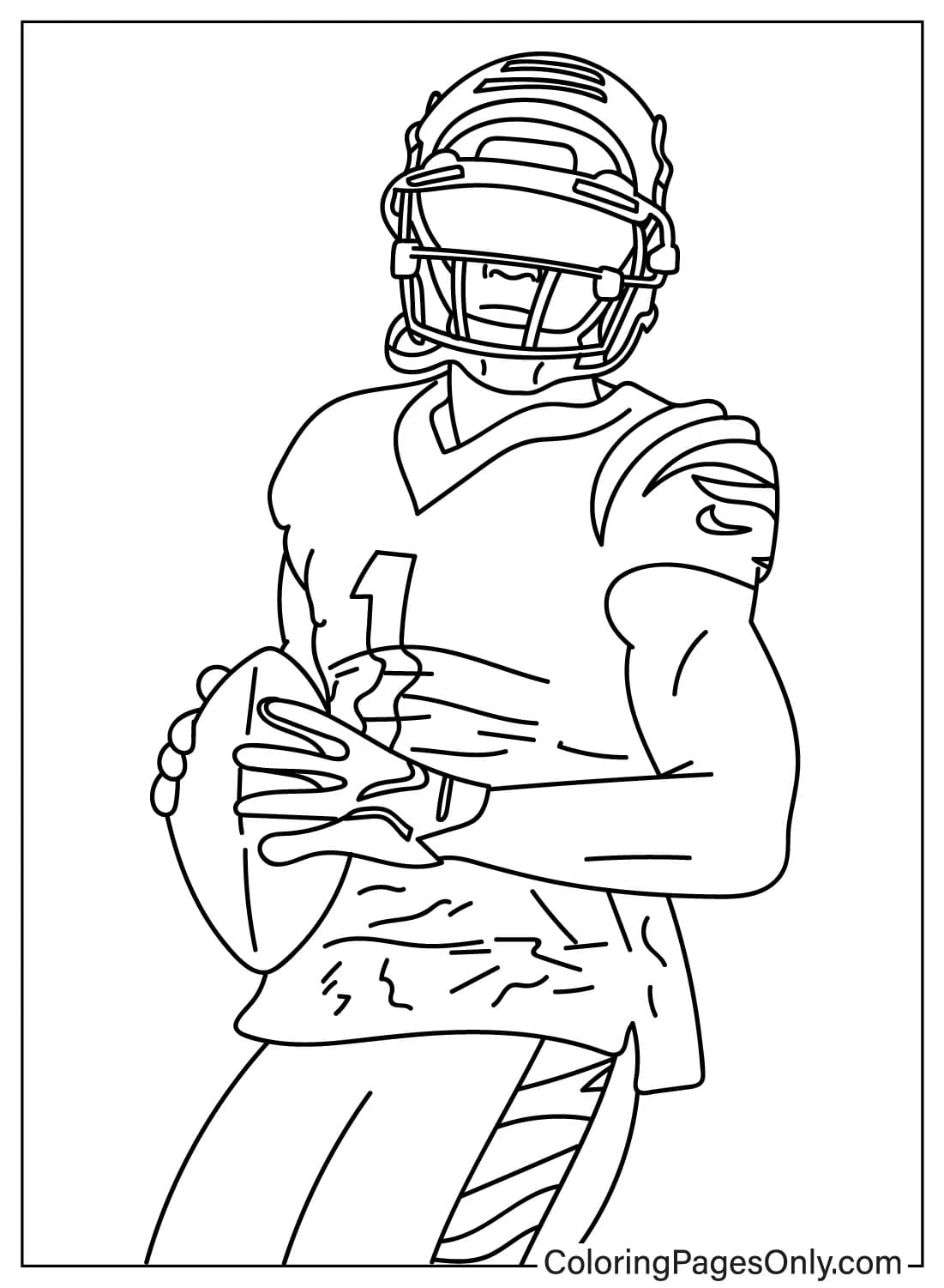 Cincinnati Bengals Coloring Pages