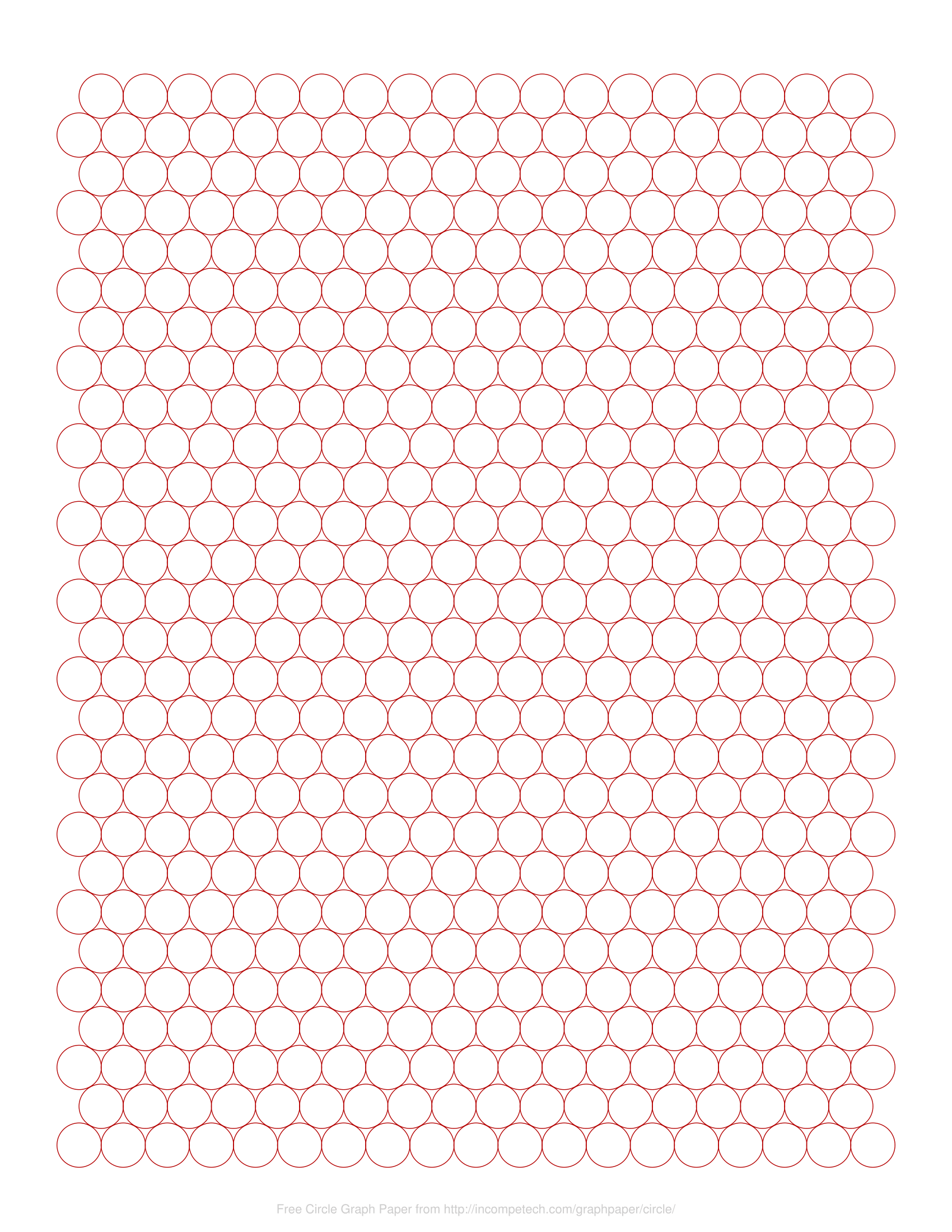 Circles Graph Paper Generators Circles Graph Paper Generators