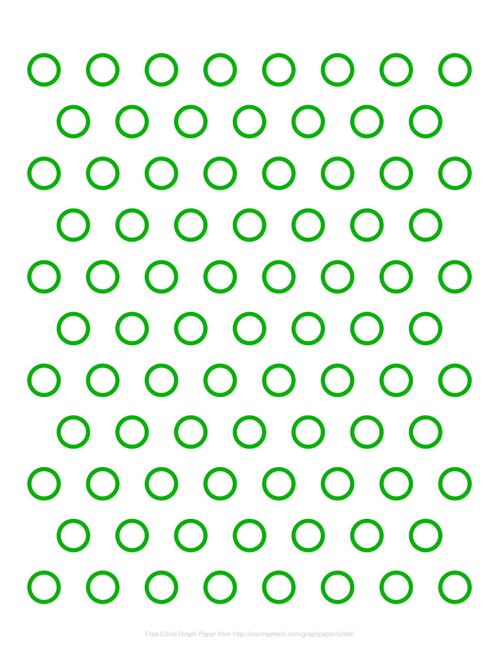 Circles Graph Paper Generators Circles Graph Paper Generators