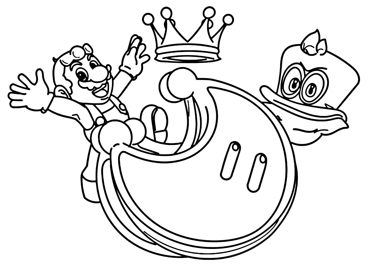 Coloring Sheet Super Mario Odyssey Coloring Pages Super Mario Lego Super Mario Coloring Activity Kit Bundle