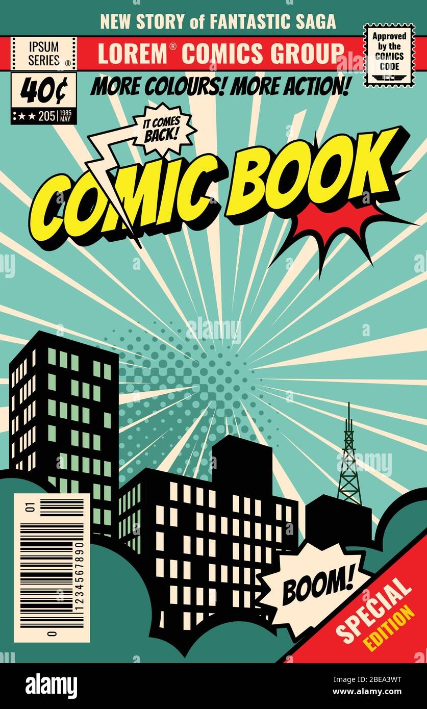 Comic Book Cover Template Hi res Stock Photography And Images Alamy Comic Book Cover Template Hi res Stock Photography And Images Alamy