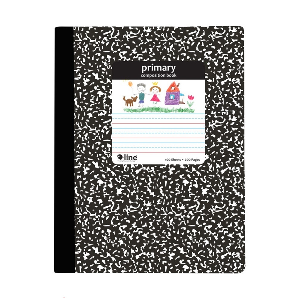 primary lined composition book