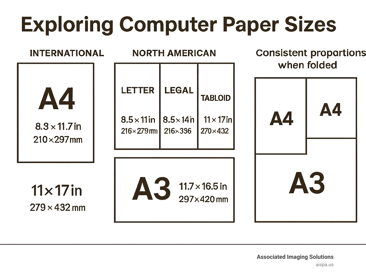 Computer Paper Size Guide Key Formats Explained 2025 Computer Paper Size Guide Key Formats Explained 2025