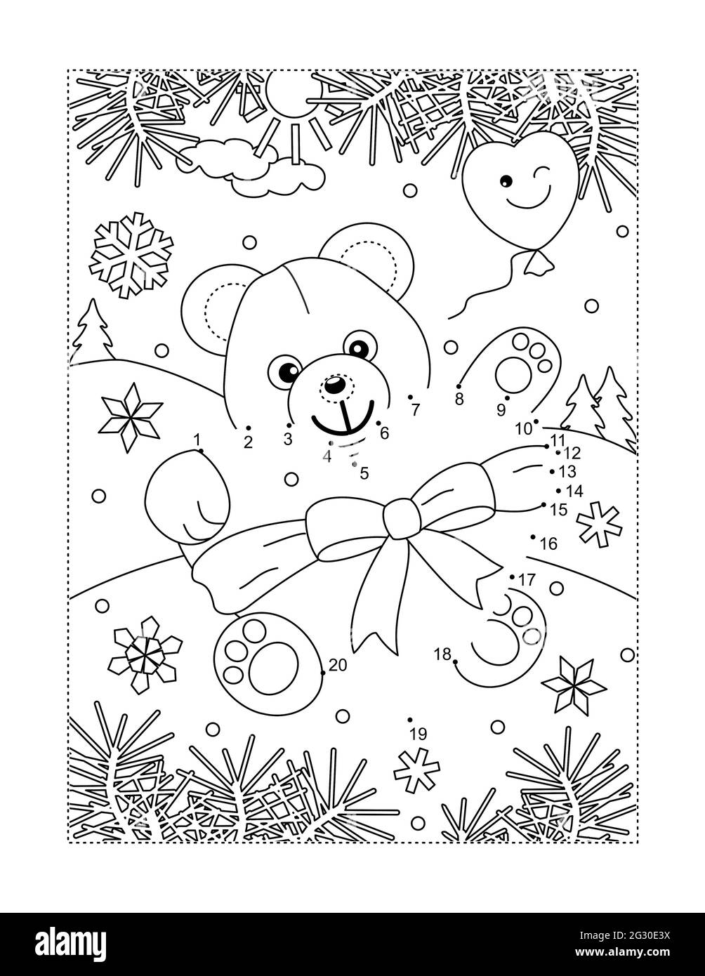 join the dots coloring pages