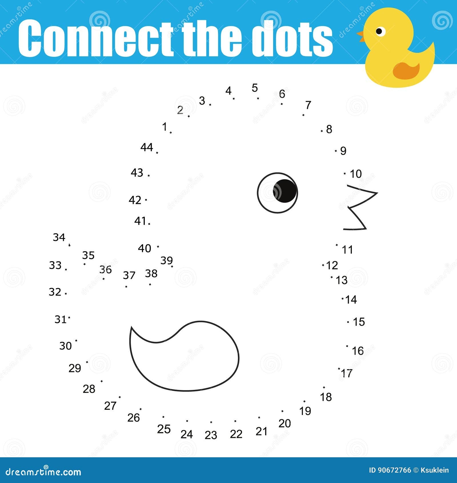 Connect The Dots By Numbers Children Educational Game Printable Worksheet Activity Animals Theme Baby Bath Duck Toy Stock Vector Illustration Of Baby Paint 90672766 Connect The Dots By Numbers Children Educational Game Printable Worksheet Activity Animals Theme Baby Bath Duck Toy Stock Vector Illustration Of Baby Paint 90672766