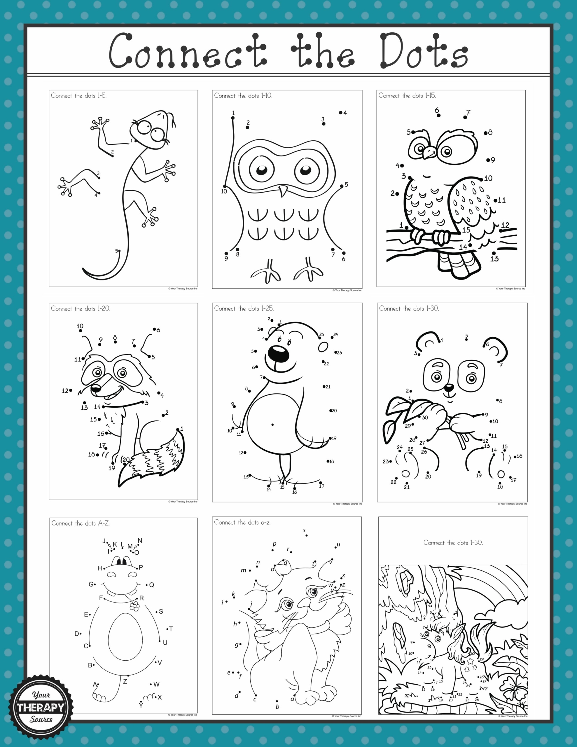 join the dots printable