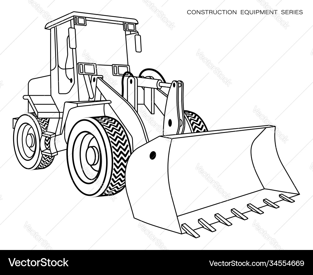 coloring pages construction equipment