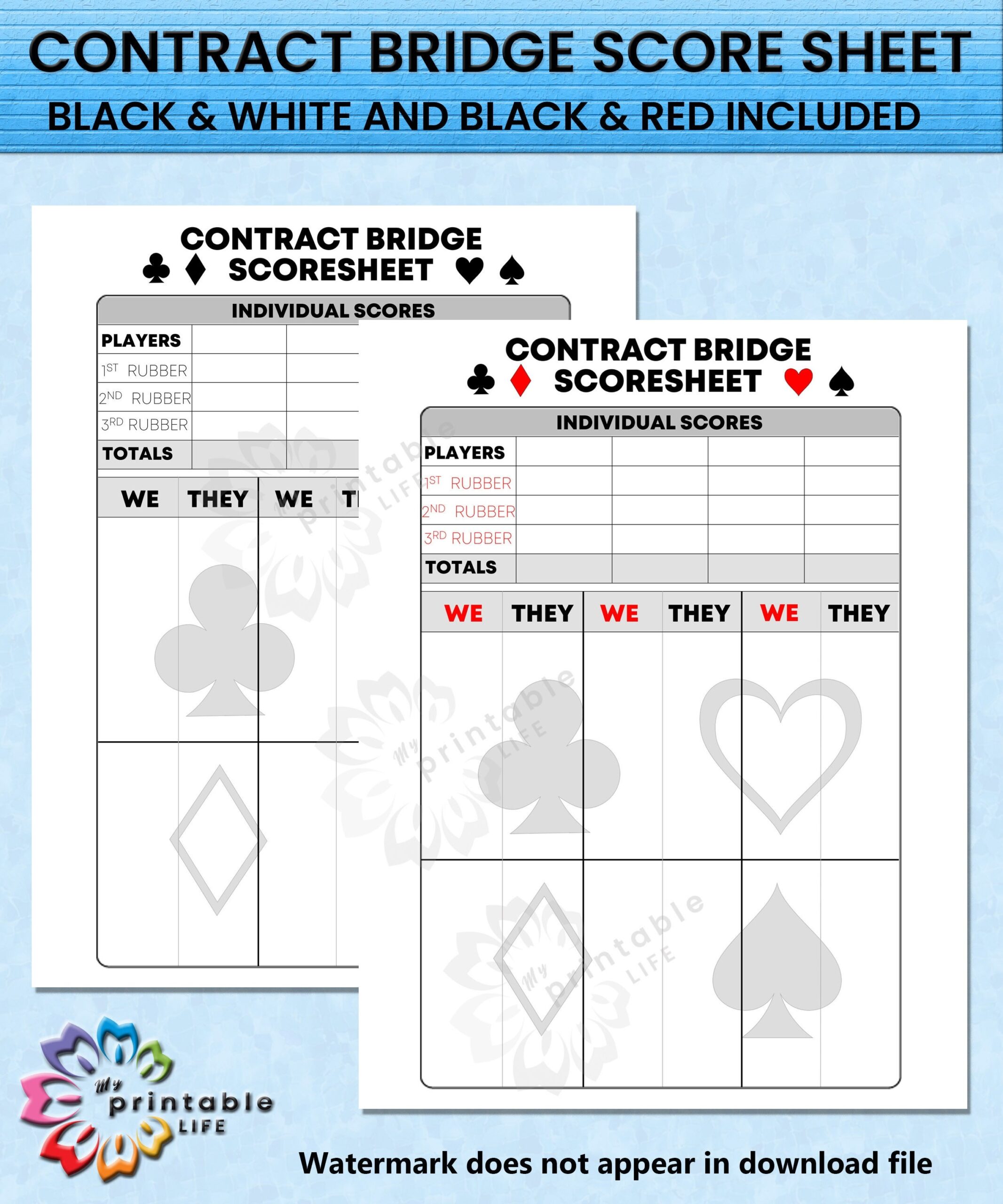 CONTRACT BRIDGE Score Sheet Card Game Scorecard Comes In 2 Colors 2 Sizes Etsy CONTRACT BRIDGE Score Sheet Card Game Scorecard Comes In 2 Colors 2 Sizes Etsy