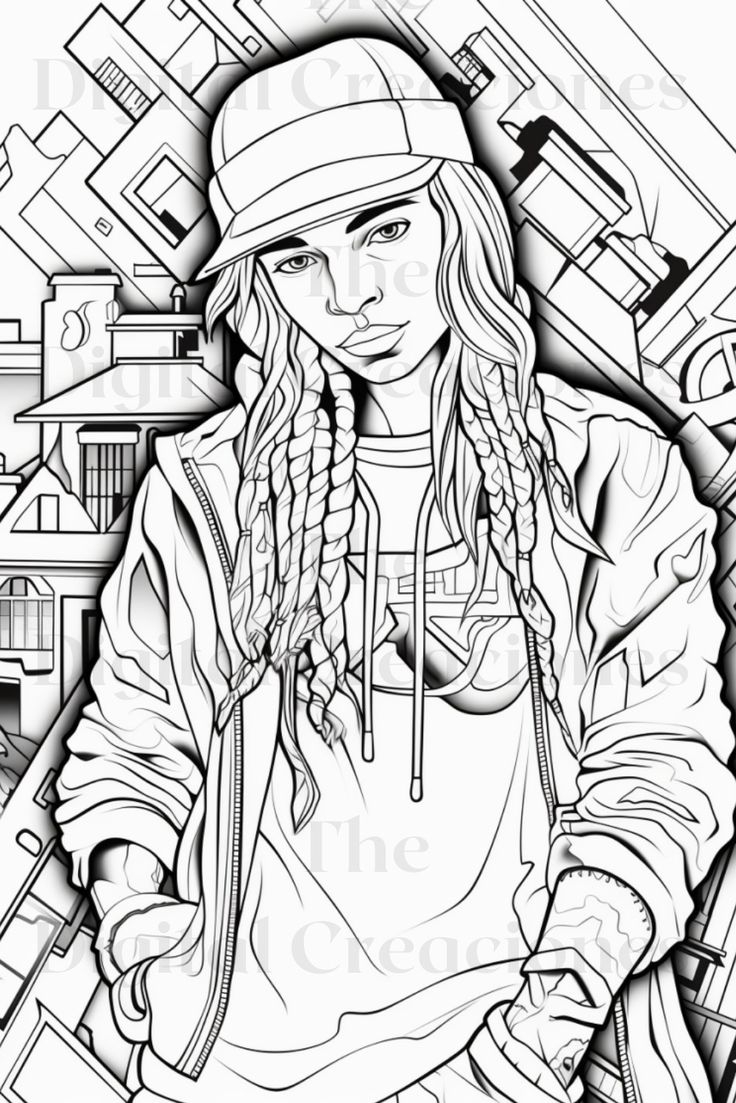 Cool Guys 25 Adults And Kids Printable Coloring Books Coloring Pages Instant Download Cool Guys 25 Adults And Kids Printable Coloring Books Coloring Pages Instant Download