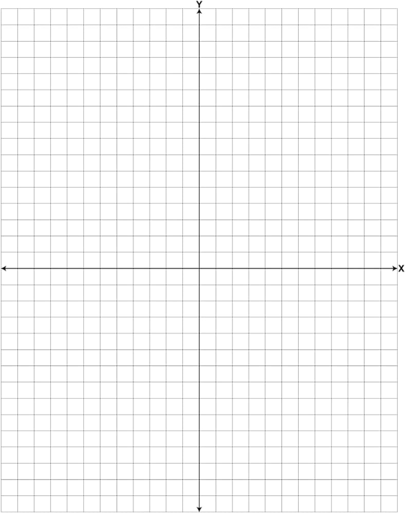 Coordinate Graph Paper XY Axis 120 Pages 8 5 X 11 Make It On Paper Graphs Amazon Books