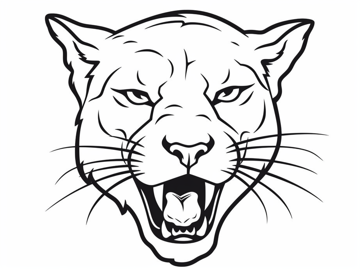 mountain lion coloring pages