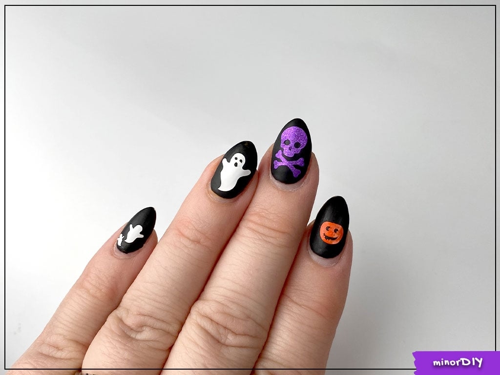 Cricut Nail Stickers For Halloween MinorDIY Cricut Nail Stickers For Halloween MinorDIY