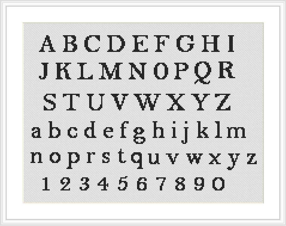 free cross stitch alphabet free cross stitch alphabet