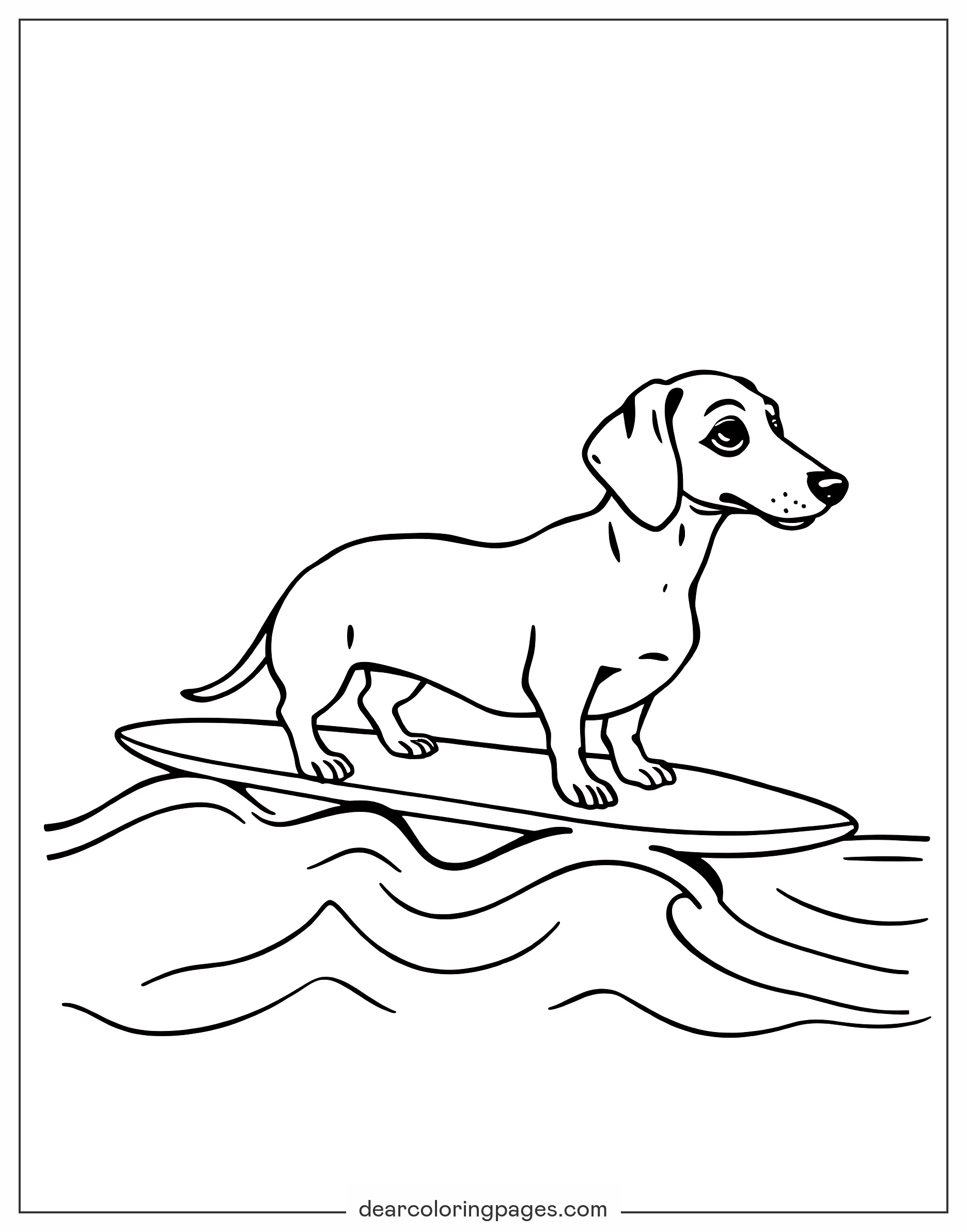 Dachshund Coloring Pages 11 Free Printable Coloring Pages