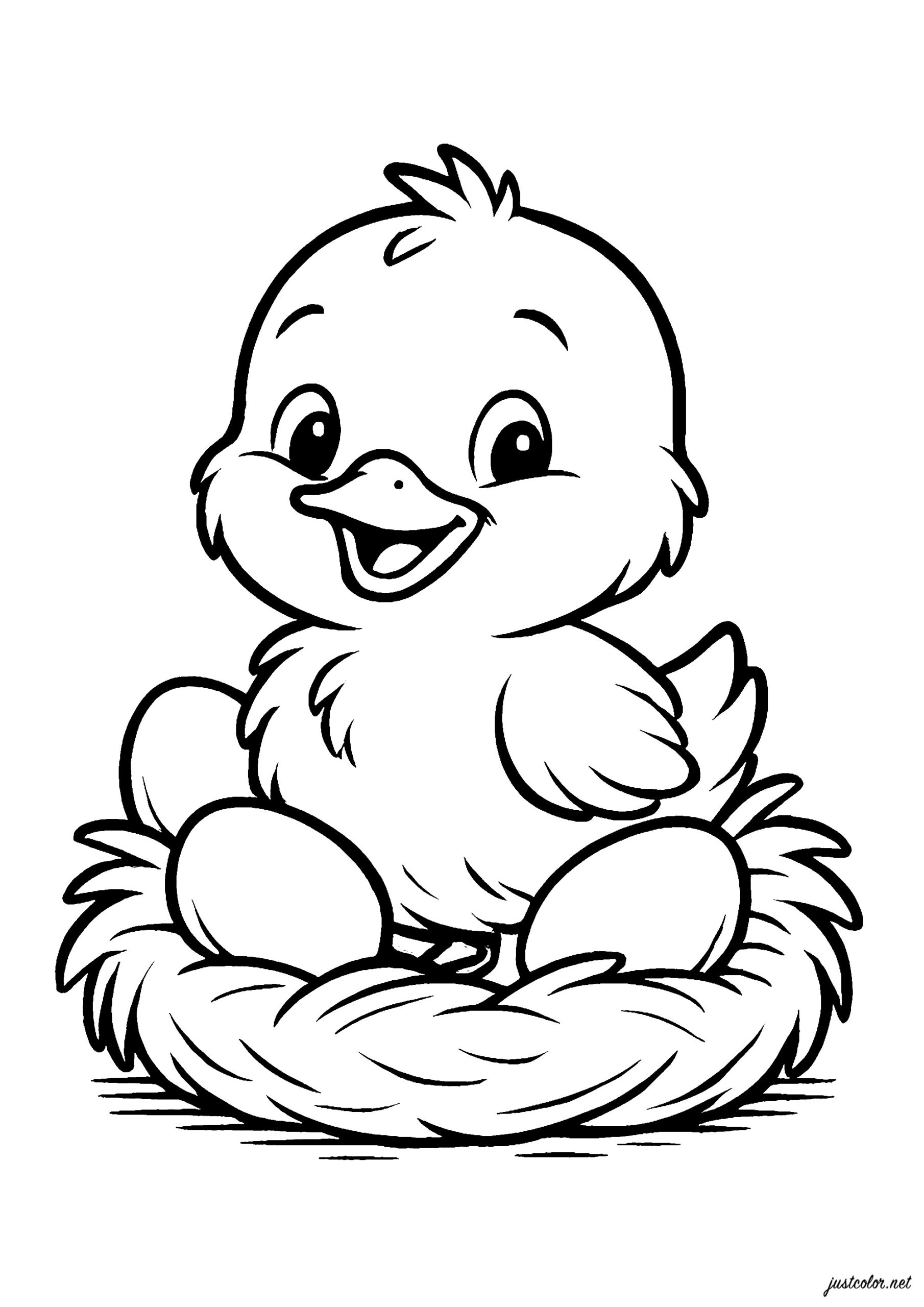 Dibujos Para Colorear Para Ni os De Pollo P ginas De Pollo Para Imprimir