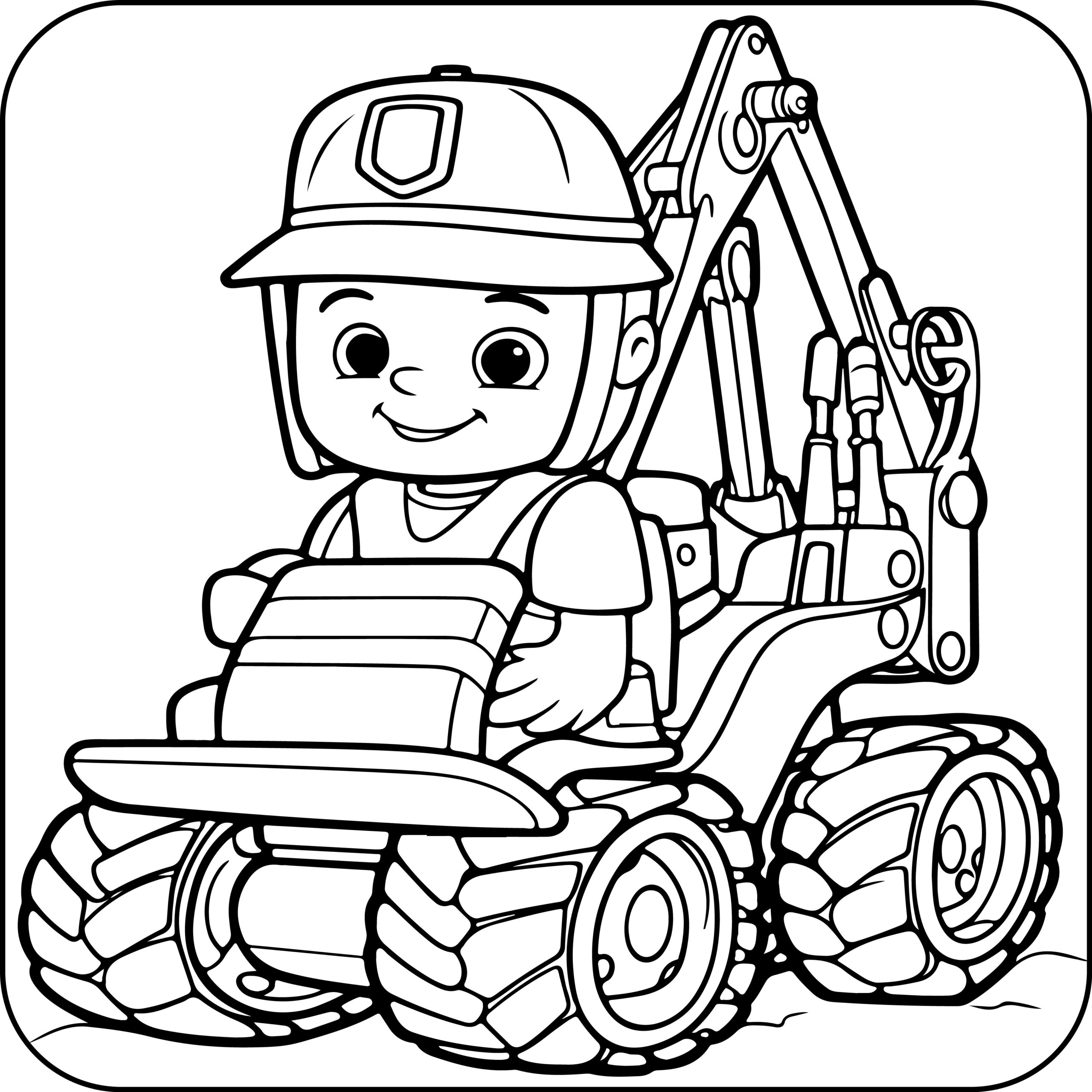 Diggers Coloring Book Diggers Coloring Pages Made By Teachers