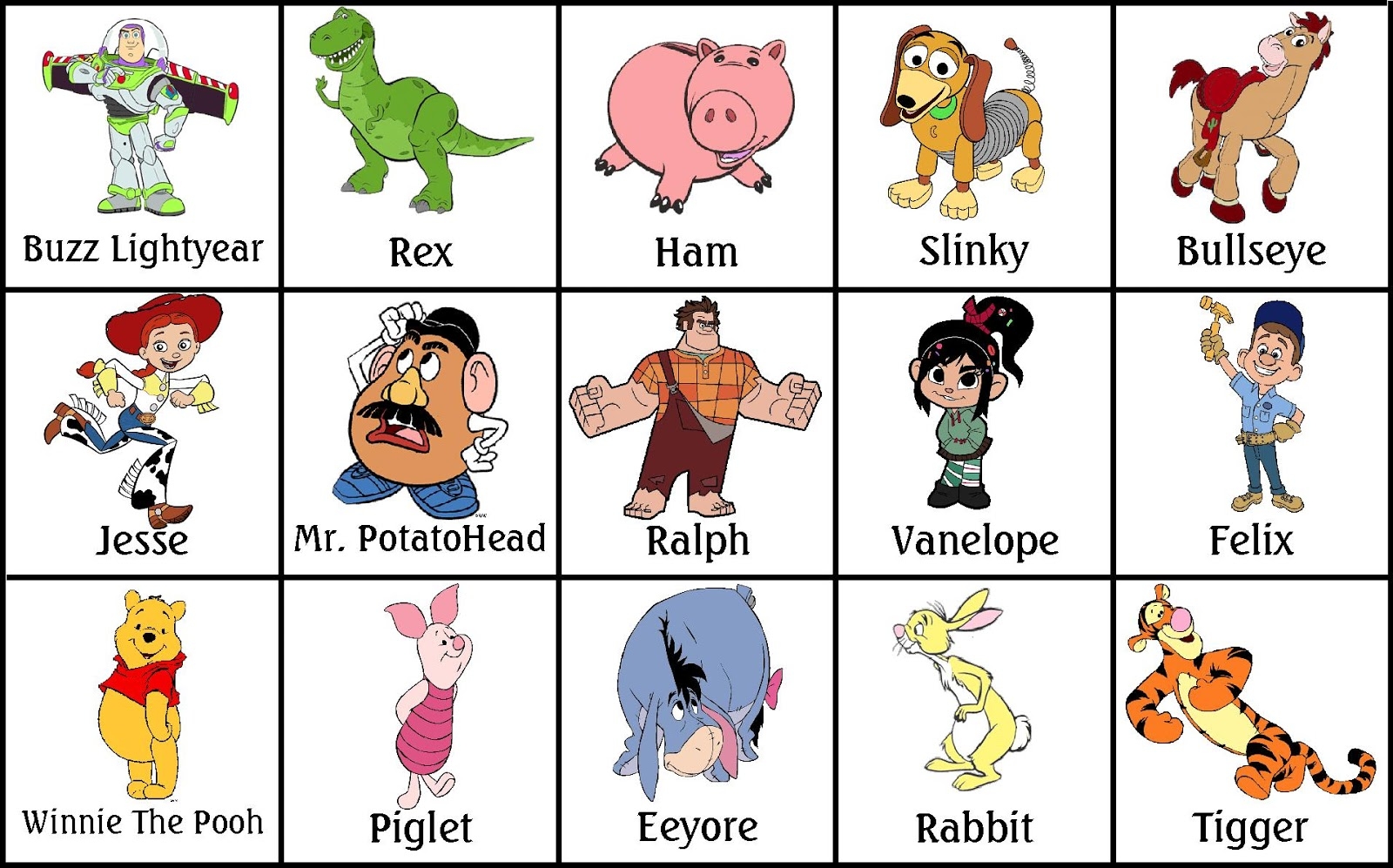 Disney Bingo Printable Free Disney Bingo Printable Free