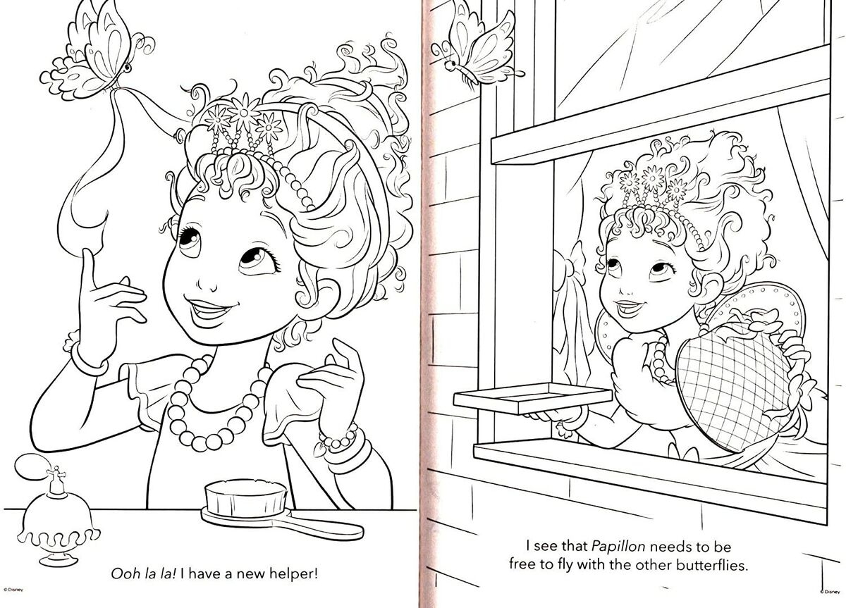 Disney Junior Fancy Nancy Gigantic Coloring Activity Book 200 Pages EBay