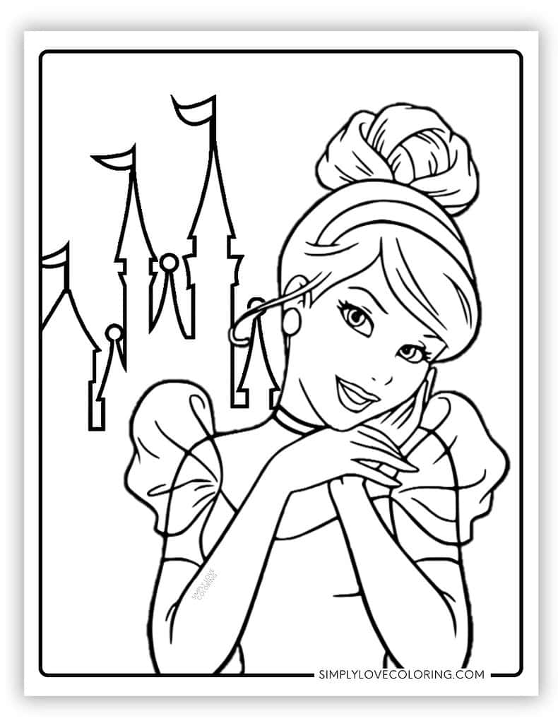 coloring pages for disney characters