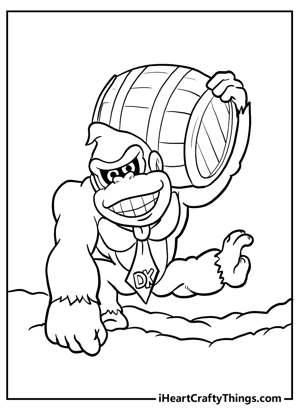 Donkey Kong Coloring Pages 15 Printable PDFs For Free Donkey Kong Coloring Pages 15 Printable PDFs For Free