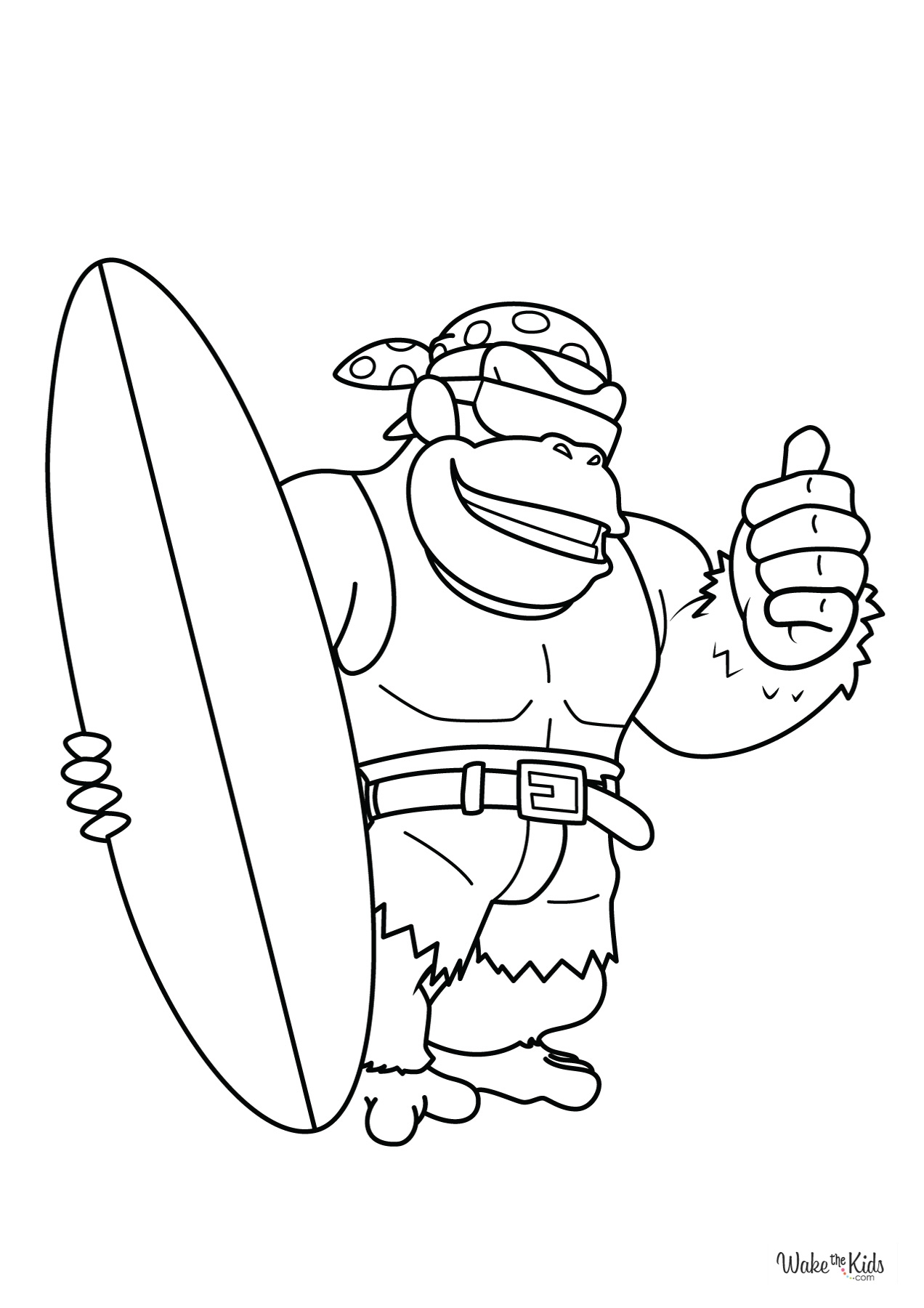 Donkey Kong Coloring Pages Free Printable PDFs WakeTheKids Donkey Kong Coloring Pages Free Printable PDFs WakeTheKids