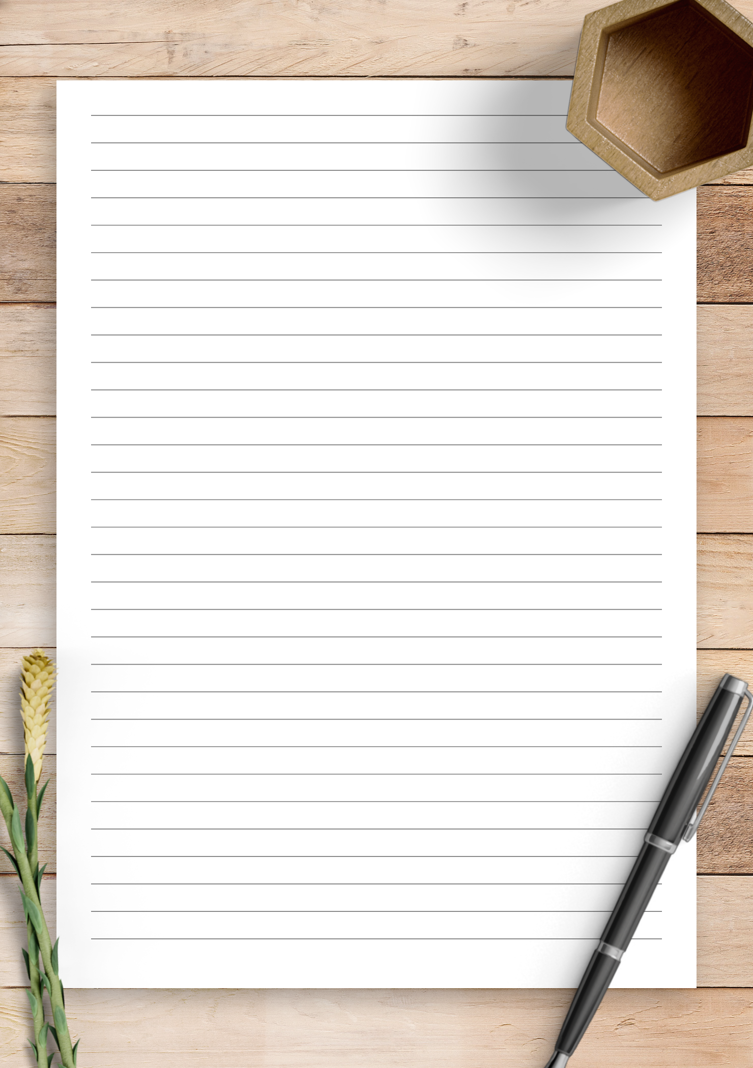 Download Printable Lined Paper Template Narrow Ruled 1 4 Inch PDF Download Printable Lined Paper Template Narrow Ruled 1 4 Inch PDF