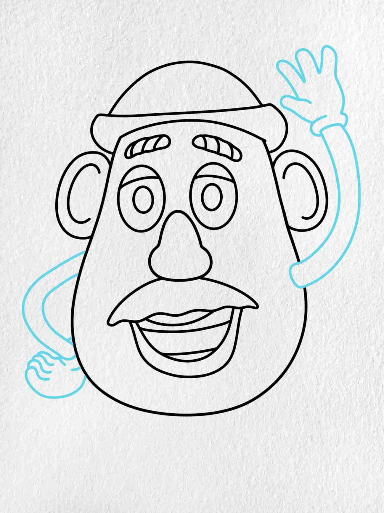 Draw Mr Potato Head HelloArtsy