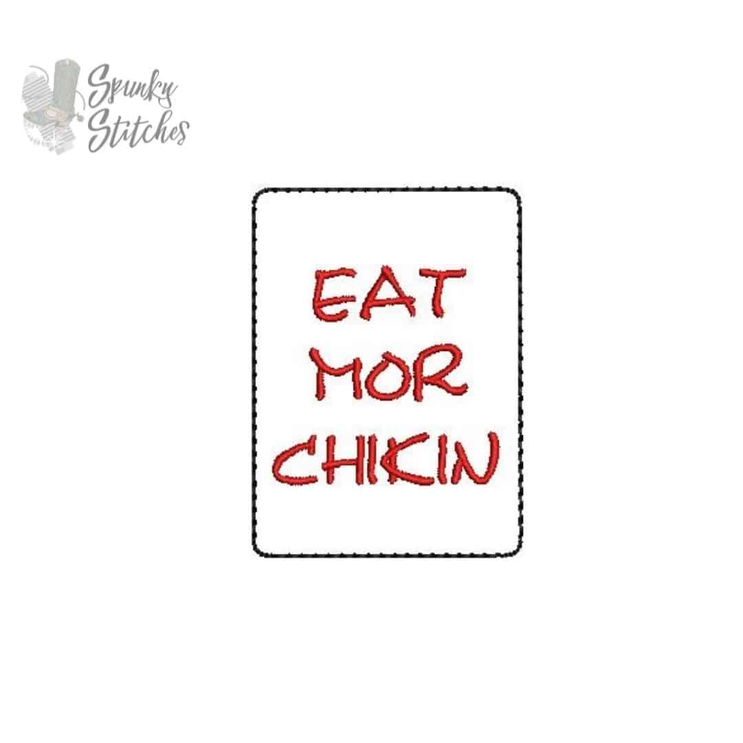 Eat Chicken Elf Sign Eat Chicken Elf Sign