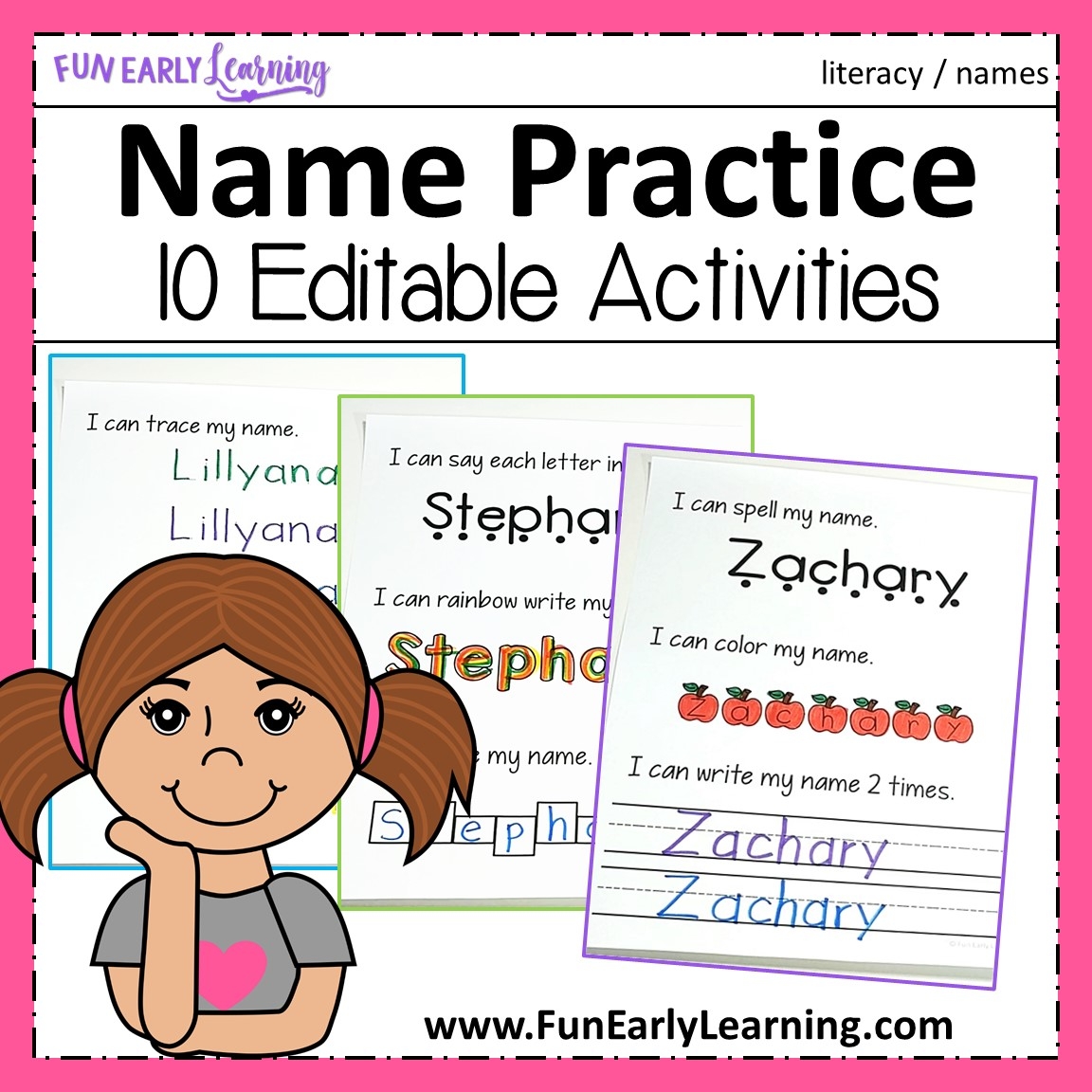 free name practice worksheets free name practice worksheets