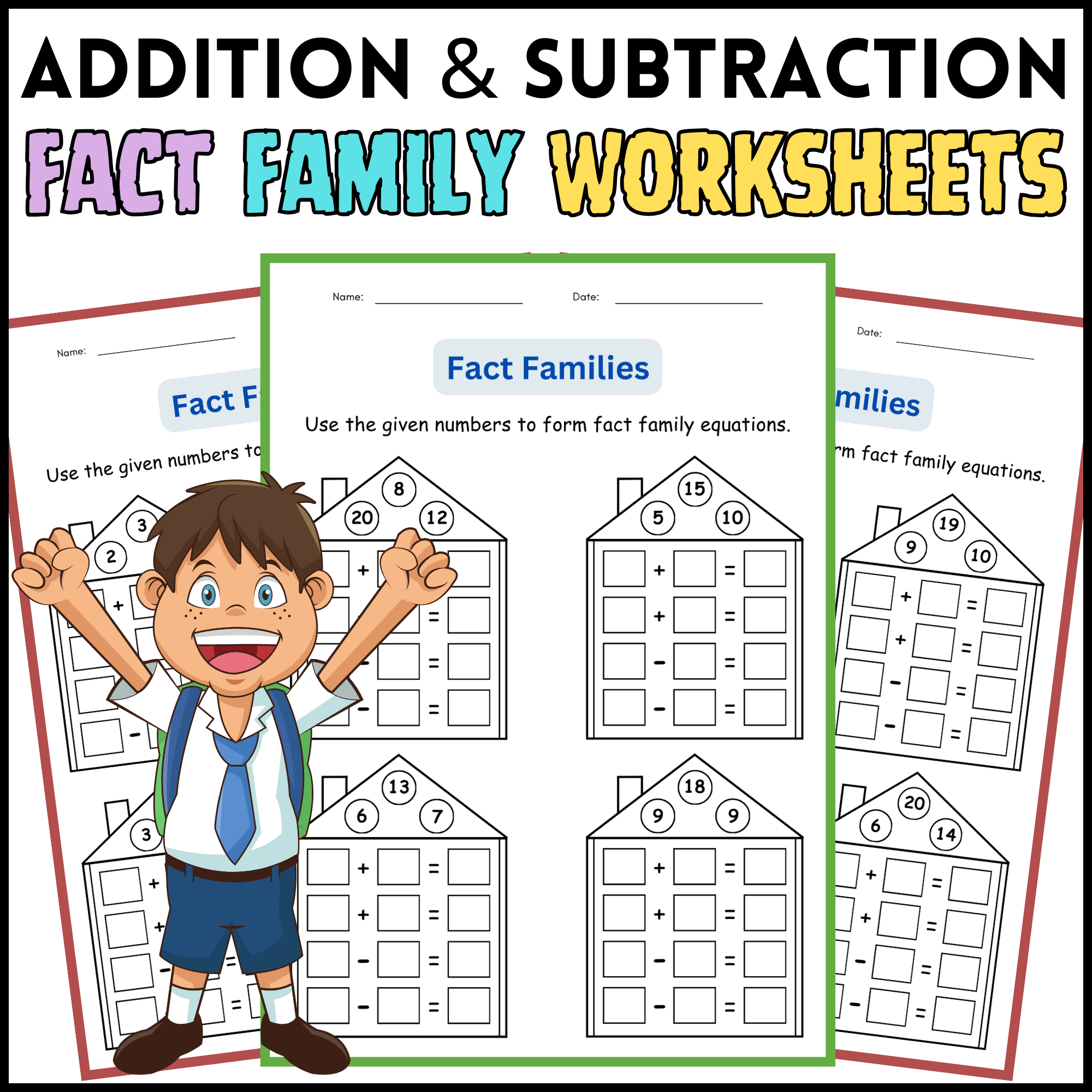 fact families addition and subtraction