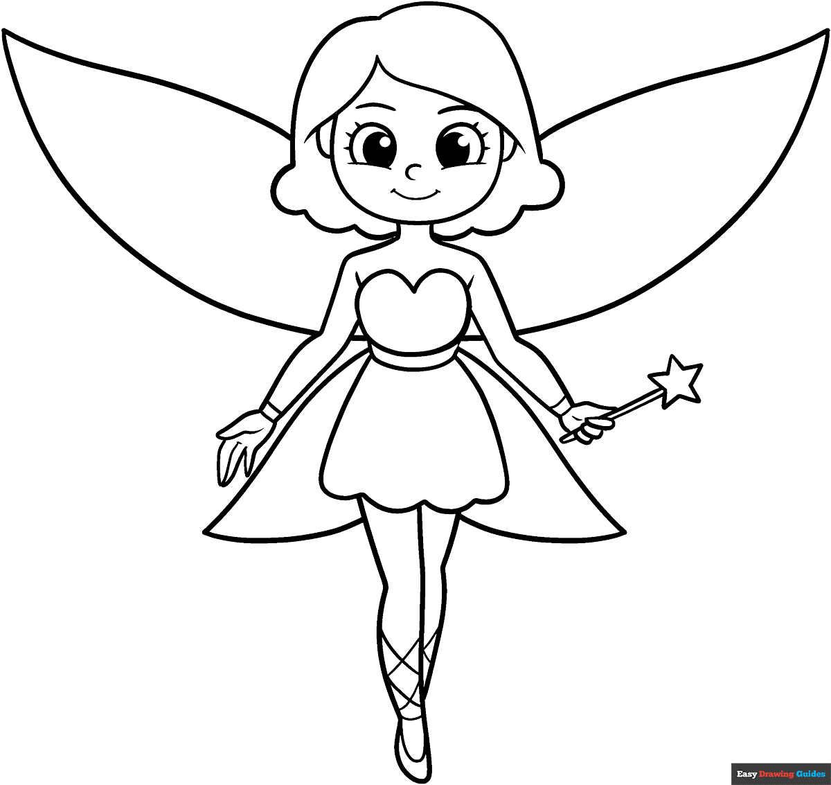 fairy coloring pages free printable