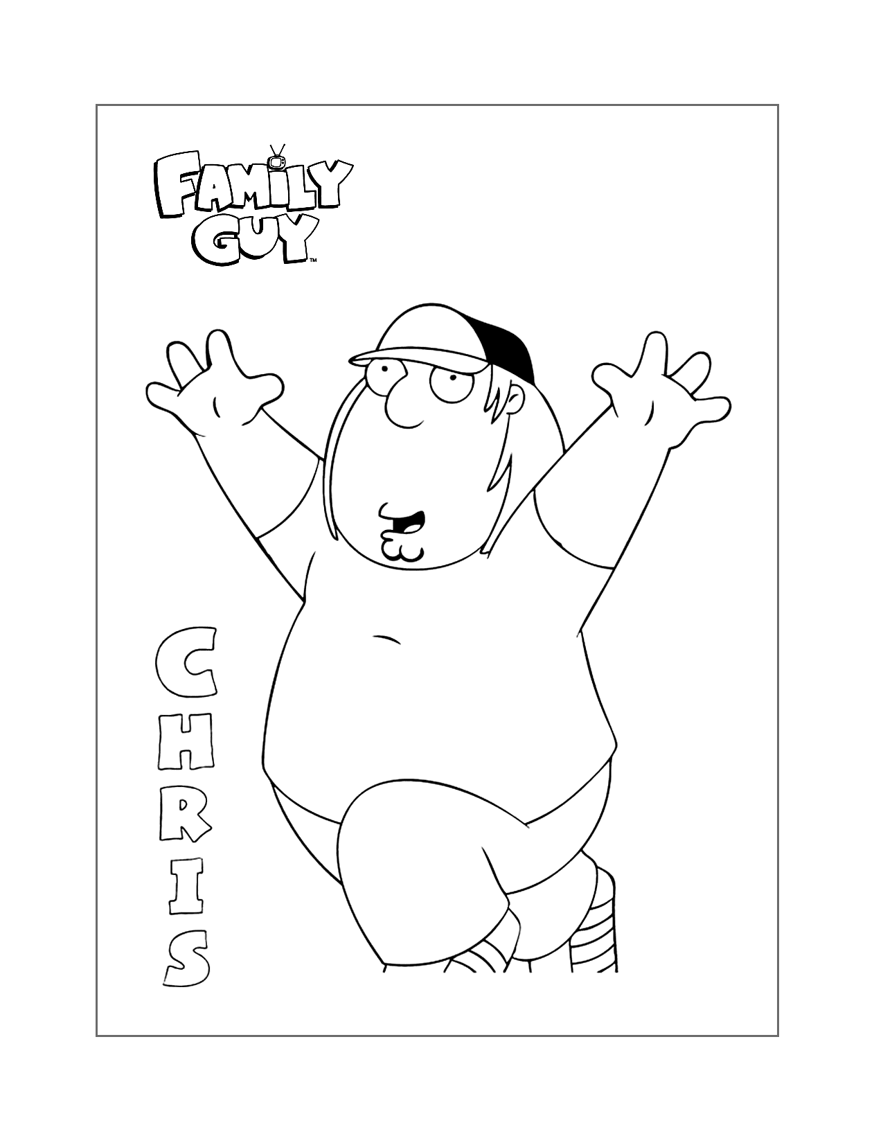 Family Guy Coloring Pages Printable Coloring Pages FREE