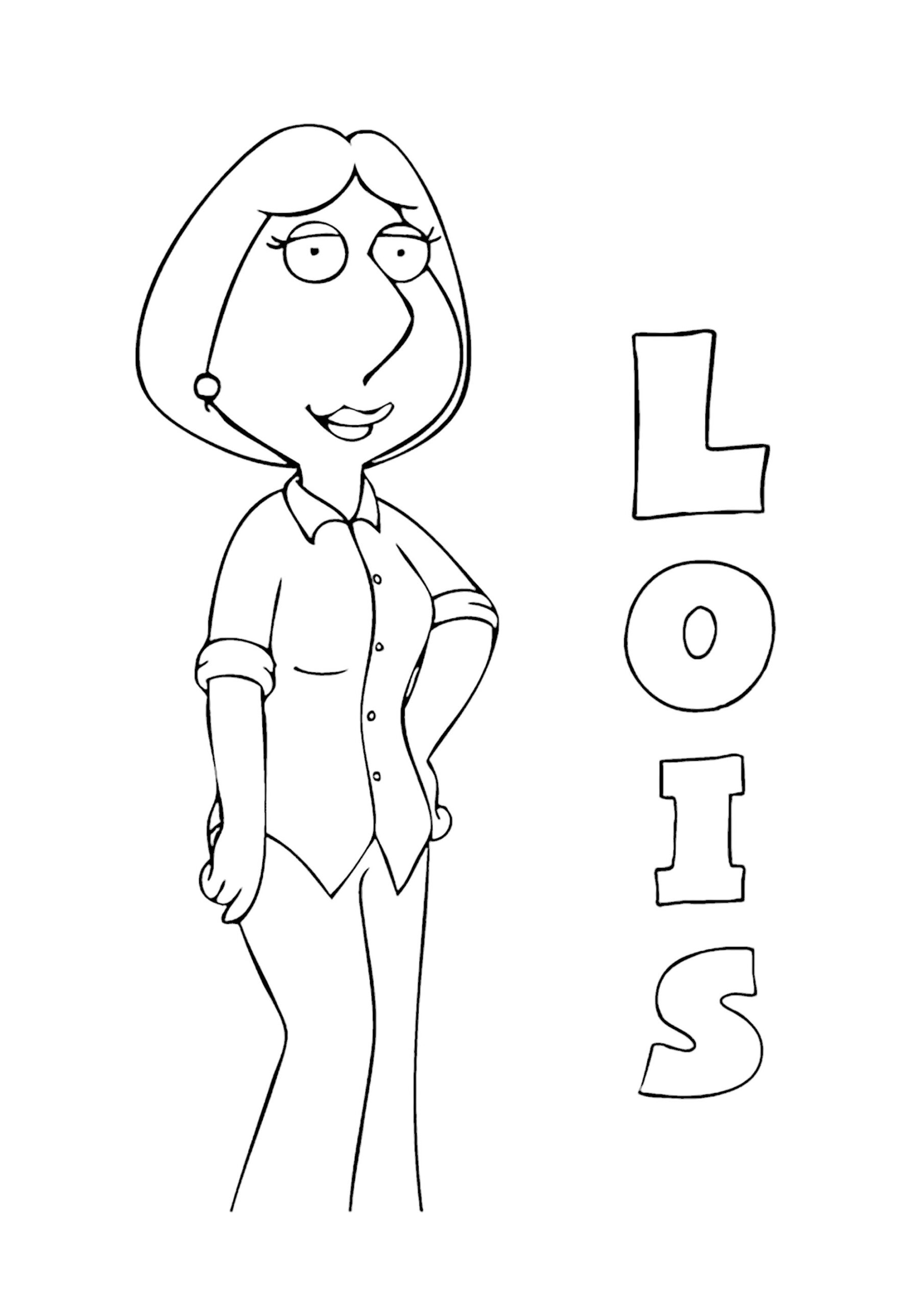 Family Guy For Kids Family Guy Coloring Pages