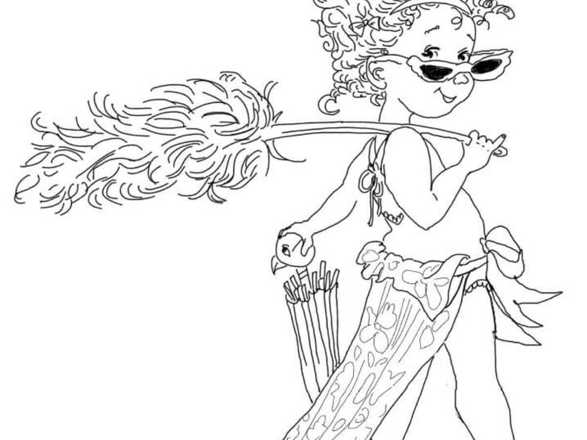 fancy nancy coloring sheets
