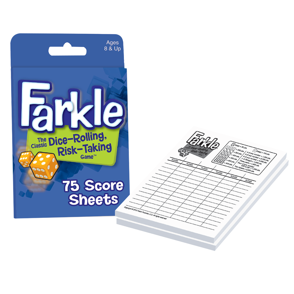 Farkle Score Sheets PlayMonster Farkle Score Sheets PlayMonster