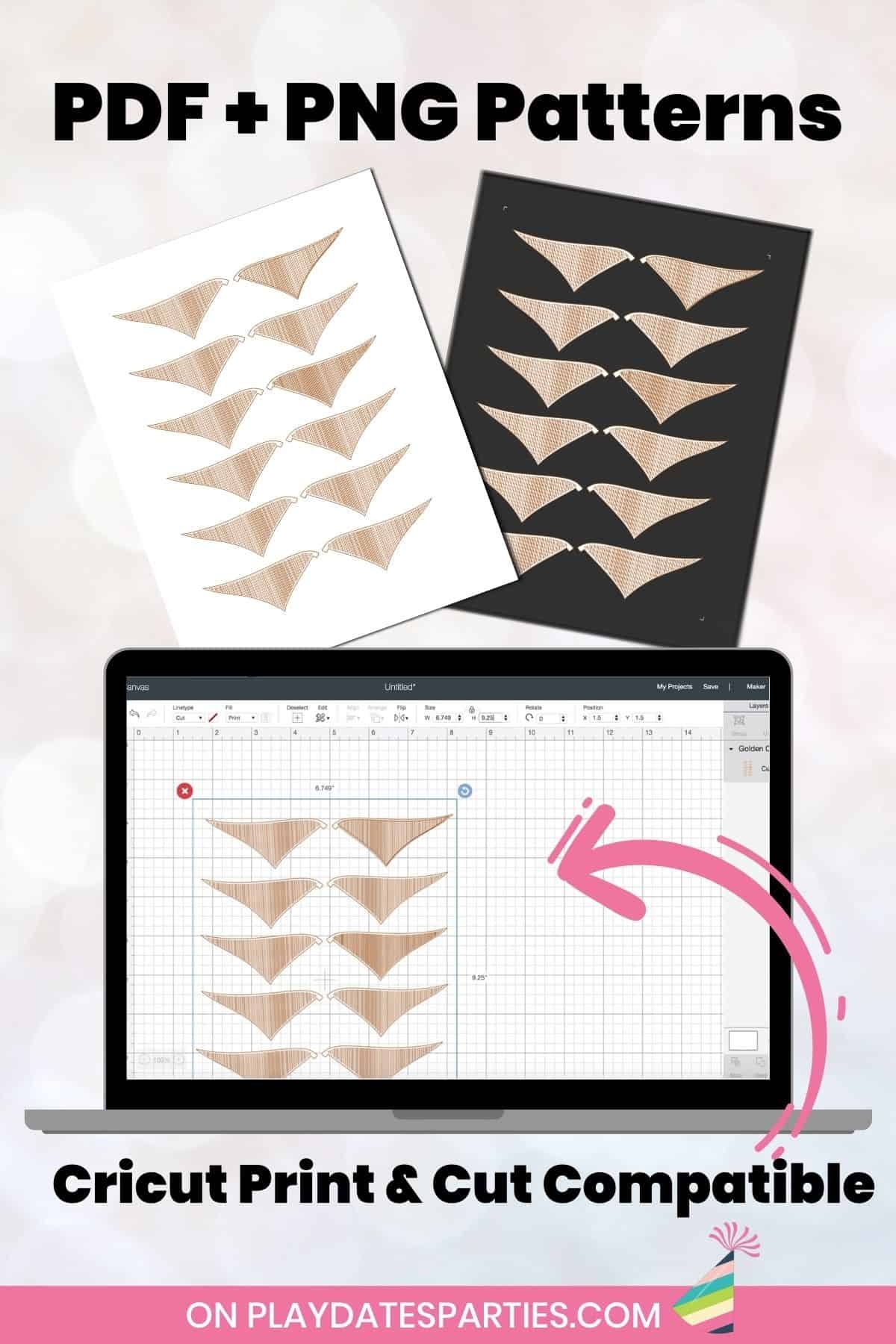 Ferrero Rocher Golden Snitch Wings Tutorial Printable Ferrero Rocher Golden Snitch Wings Tutorial Printable