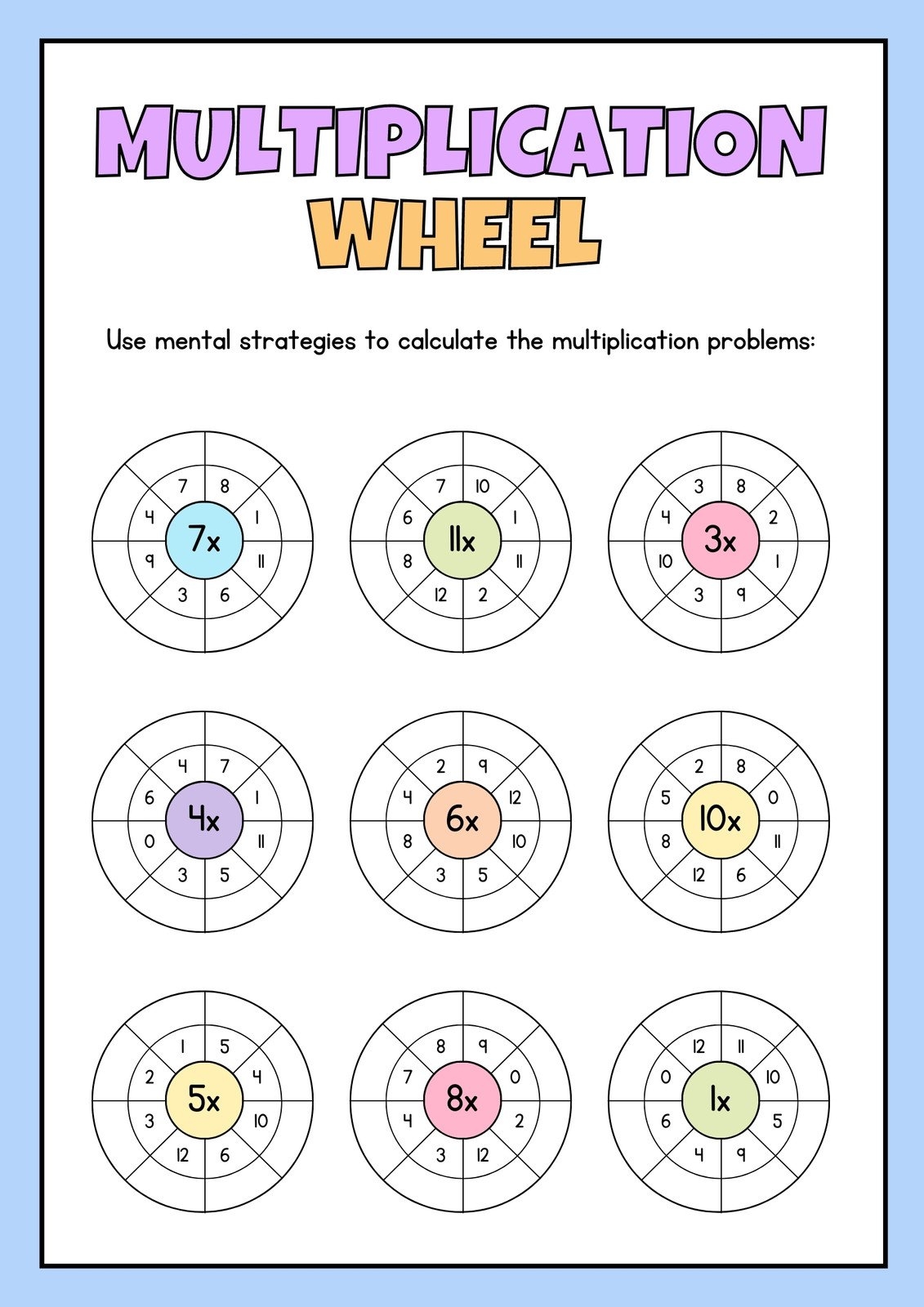create math worksheets