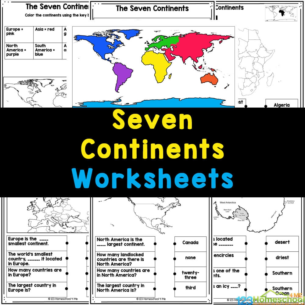 free printable geography worksheets