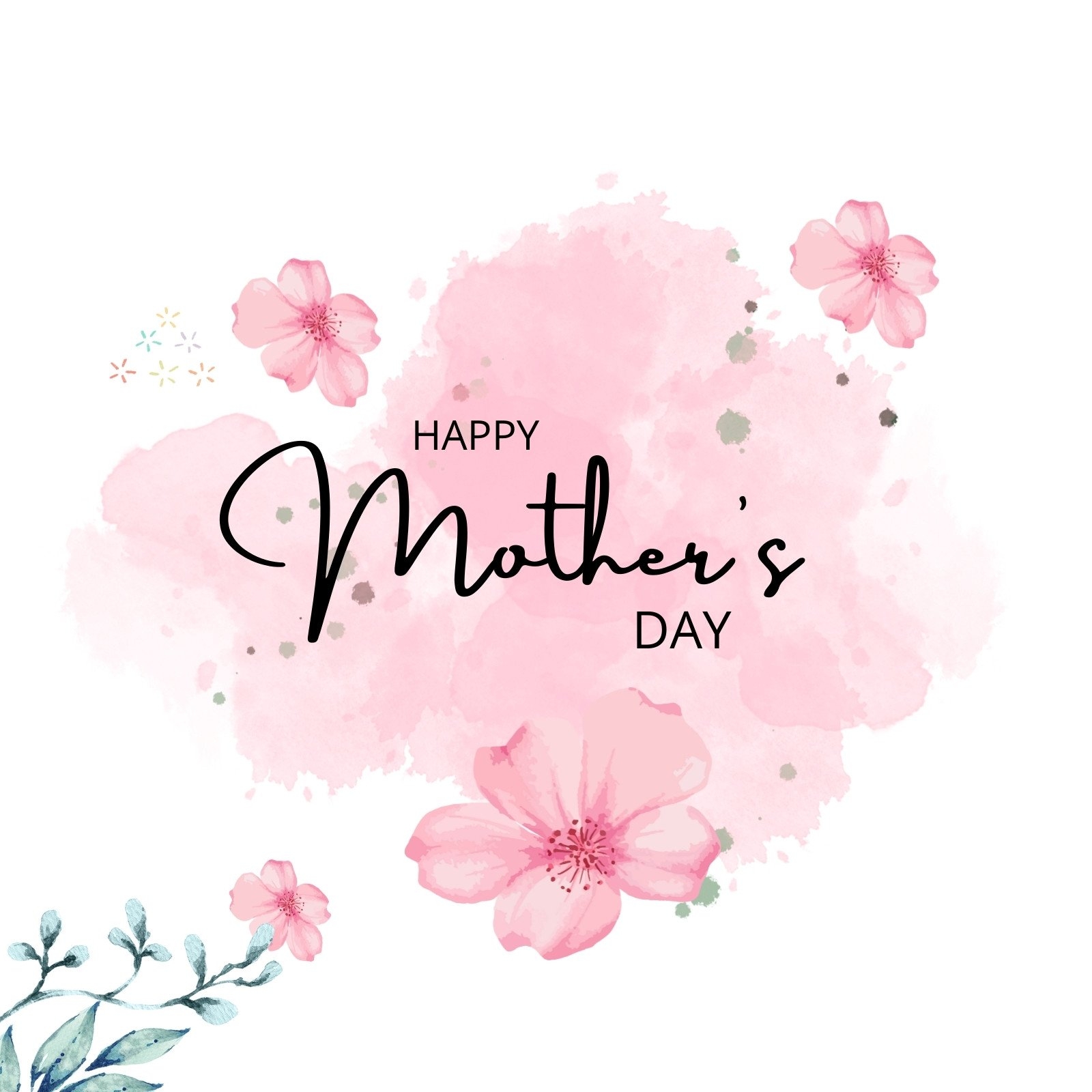 happy mothers day printable banner