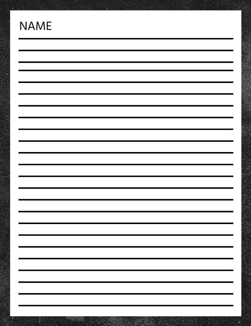 Free Black Lined Paper Template To Edit Online Free Black Lined Paper Template To Edit Online
