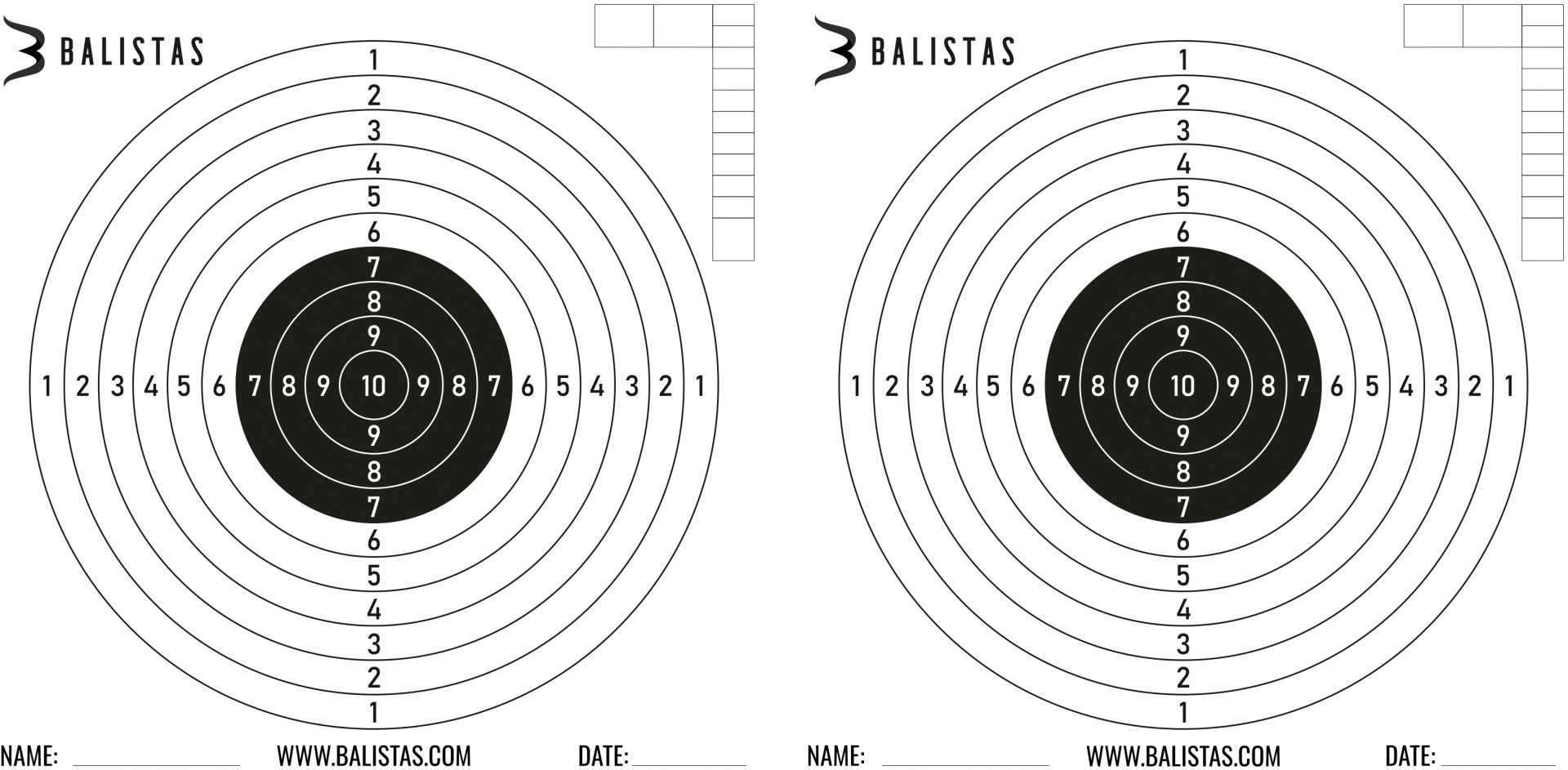 Free Downloadable Targets For An Air Rifle Pistol And PCP Rifle Balistas shop Free Downloadable Targets For An Air Rifle Pistol And PCP Rifle Balistas shop
