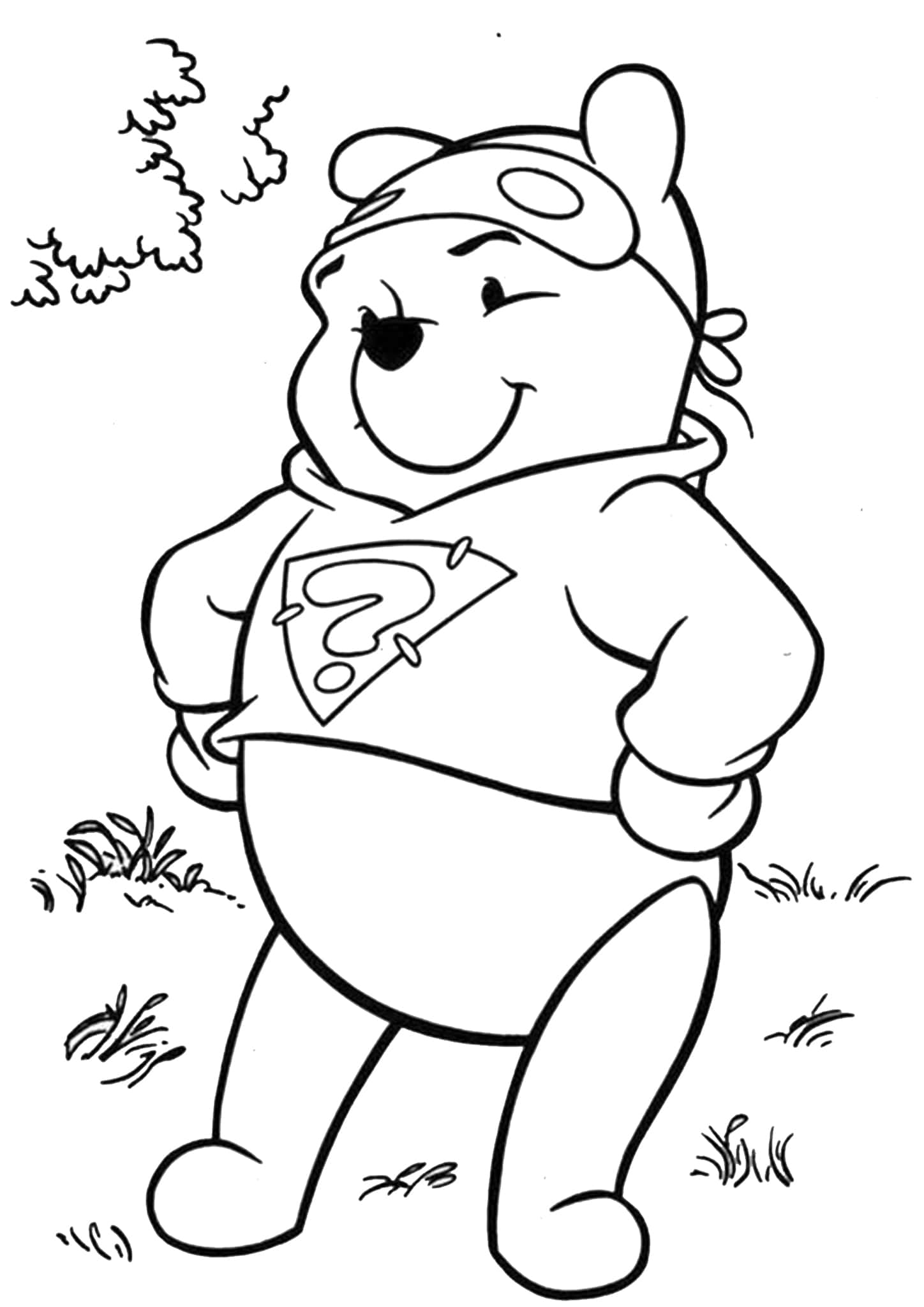 winnie the pooh coloring pics