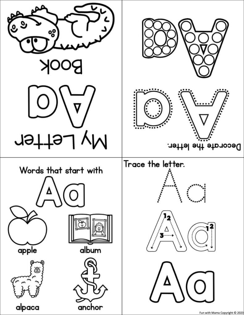 printable letter worksheet