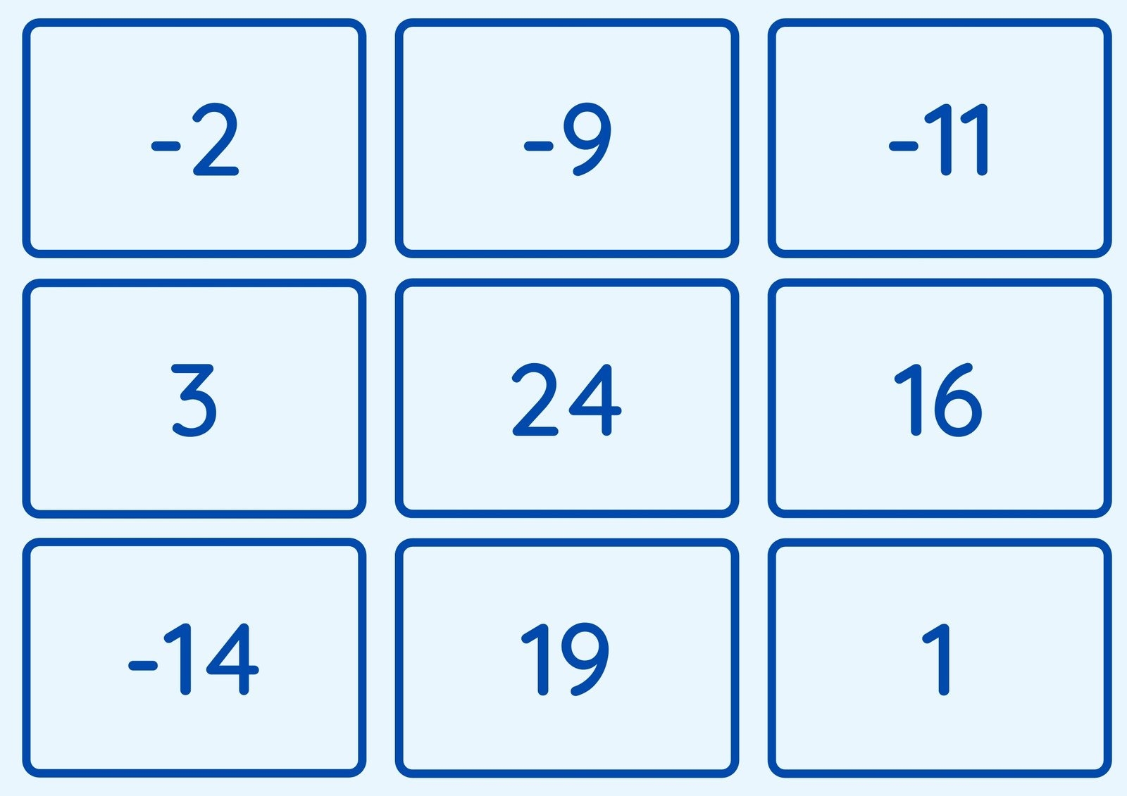 Free Math Flashcard Templates To Edit And Print Canva Free Math Flashcard Templates To Edit And Print Canva