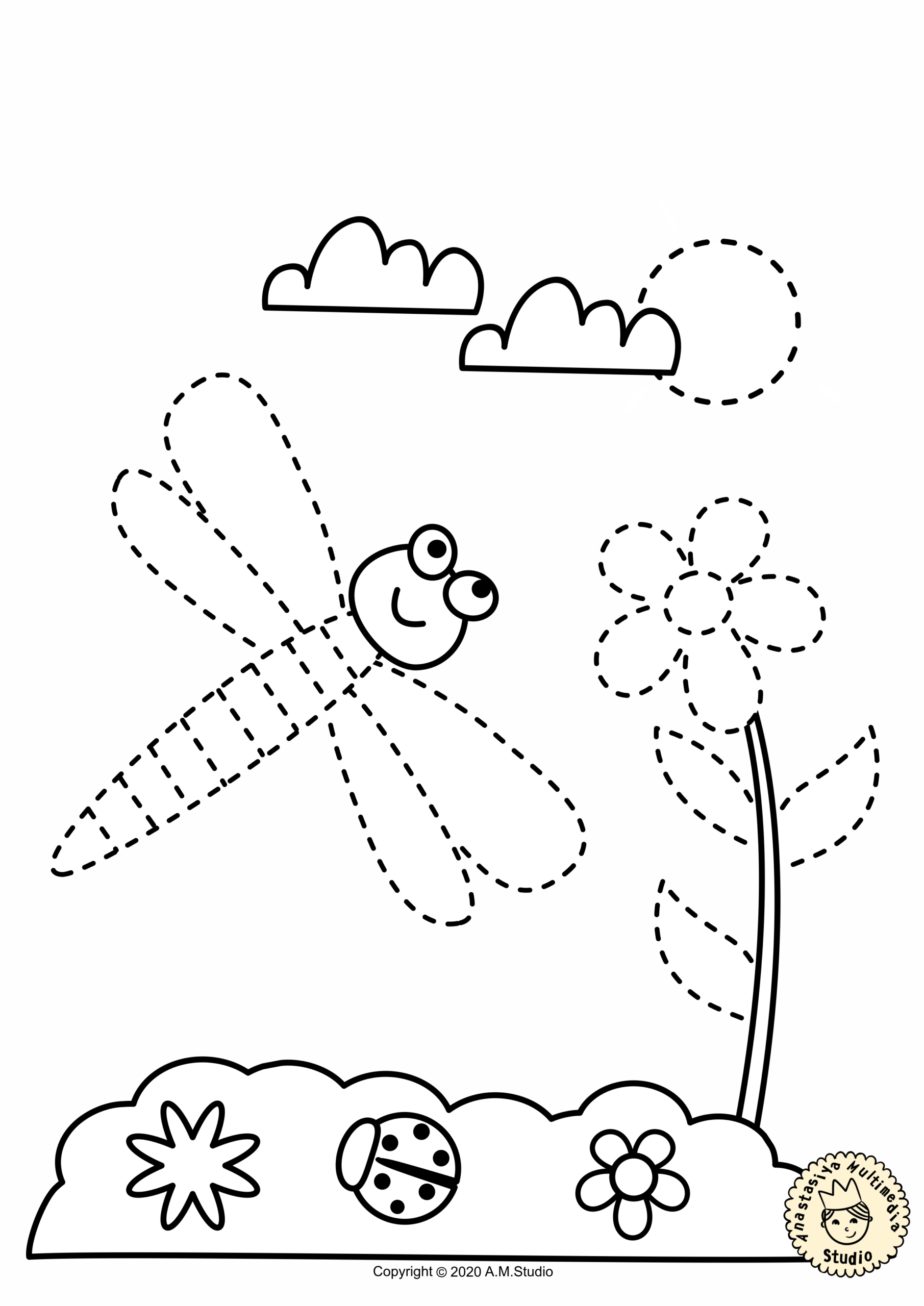 Free Picture Tracing Activities Coloring Sheets Pre writing Practices Teaching Resources
