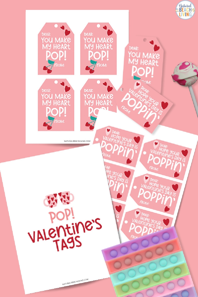 Free Pop It Valentine Cards Kids Love Natural Beach Living Free Pop It Valentine Cards Kids Love Natural Beach Living