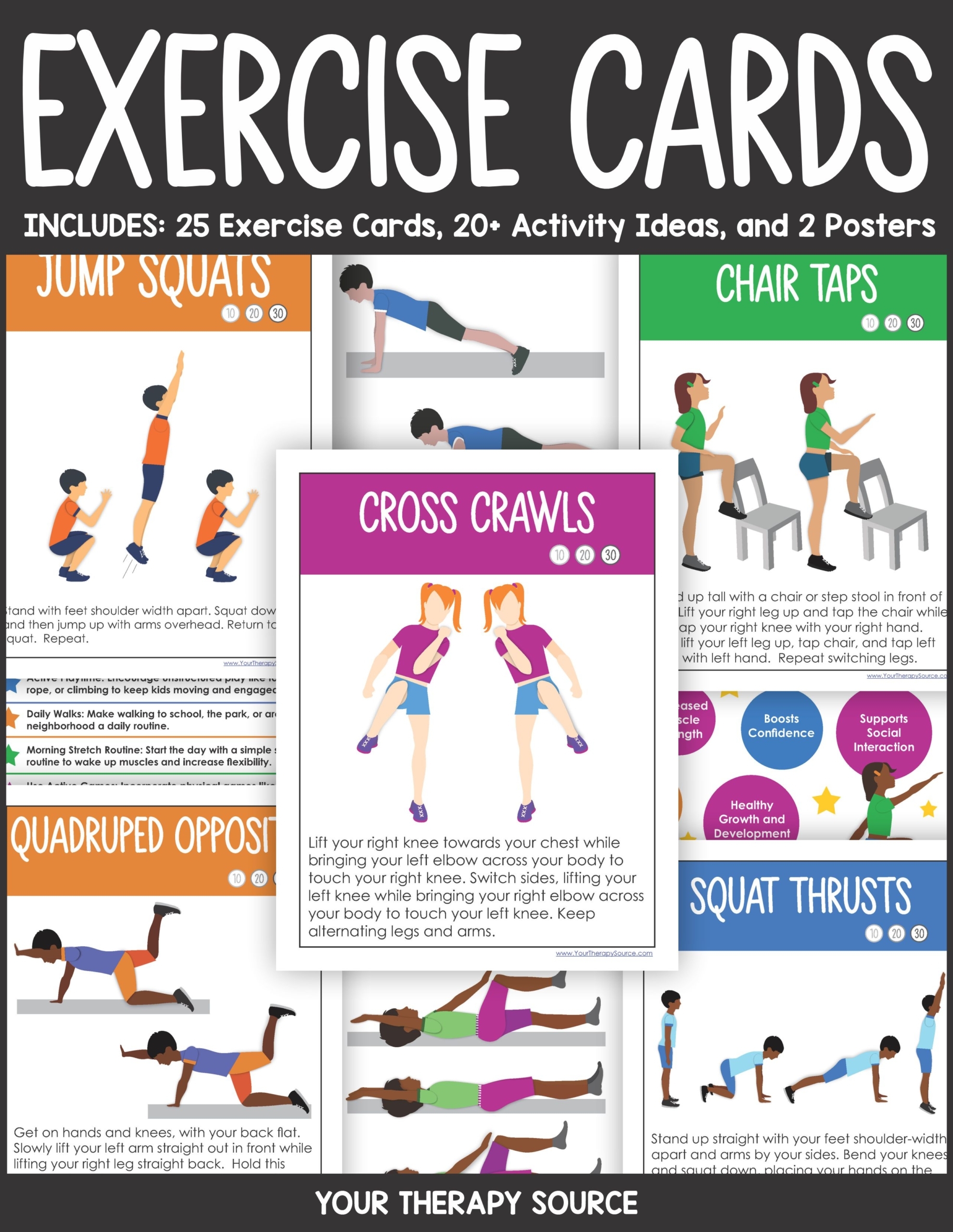 free printable exercise worksheets