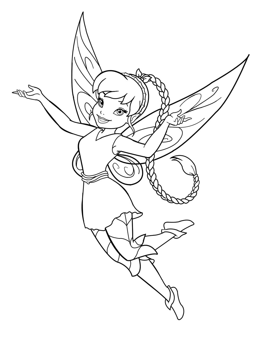 fairy colouring pages printable